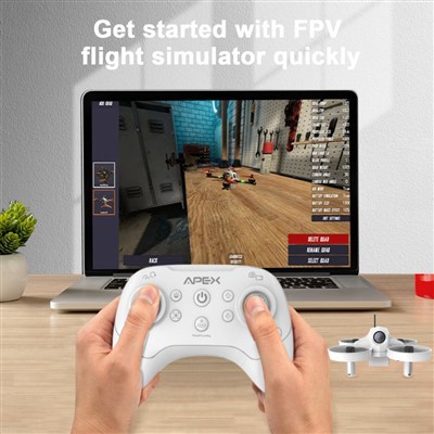 FPV Drone cum capite mauris Modus